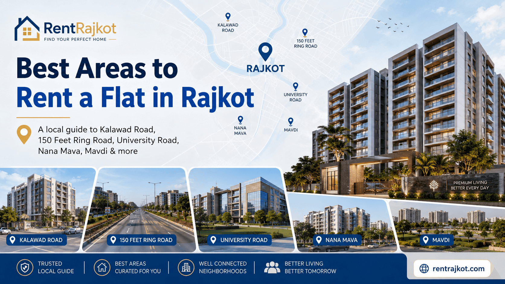 Best Areas to Rent a Flat in Rajkot: A Local Guide
